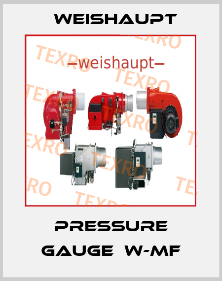 Pressure gauge  W-MF Weishaupt
