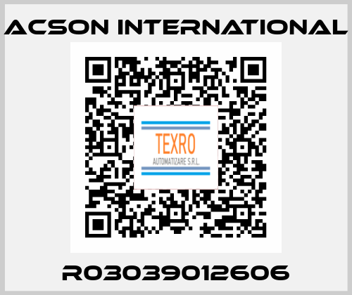 R03039012606 Acson International