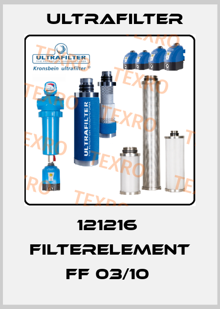 121216  Filterelement FF 03/10  Ultrafilter