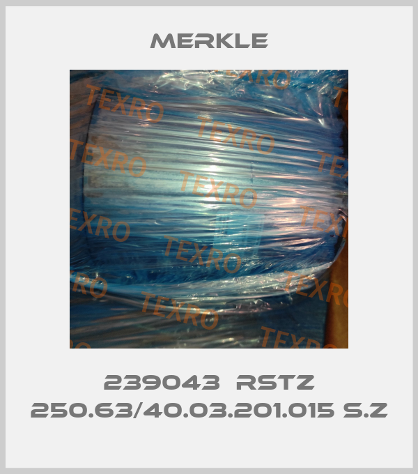 239043  RSTZ 250.63/40.03.201.015 S.Z Merkle