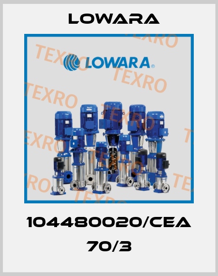 104480020/CEA 70/3 Lowara