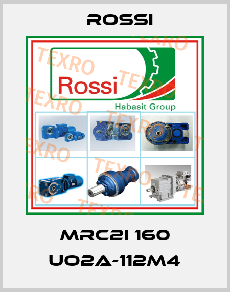 MRC2I 160 UO2A-112M4 Rossi
