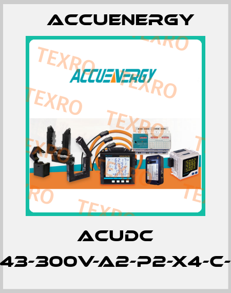 AcuDC 243-300V-A2-P2-X4-C-D Accuenergy