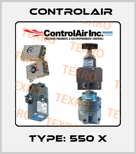 Type: 550 X ControlAir