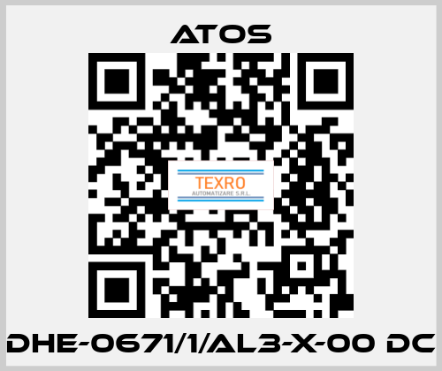 DHE-0671/1/AL3-X-00 DC Atos