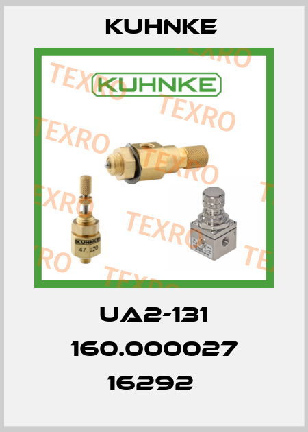 UA2-131 160.000027 16292  Kuhnke