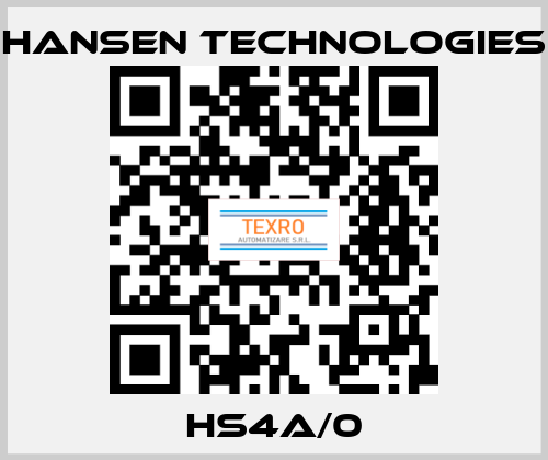 HS4A/0 HANSEN TECHNOLOGIES