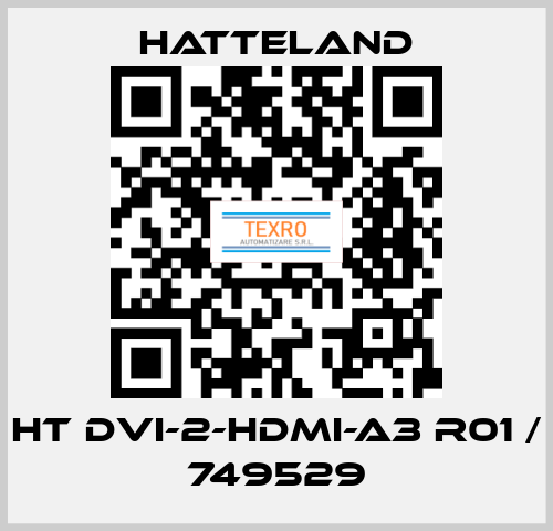 HT DVI-2-HDMI-A3 R01 / 749529 HATTELAND