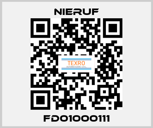 FD01000111 NIERUF