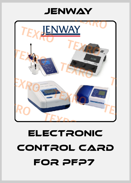 Electronic control card for PFP7  Jenway