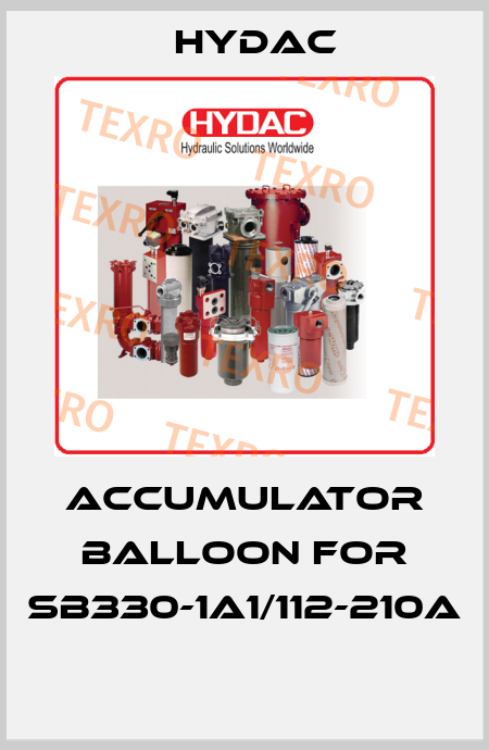 Accumulator balloon for SB330-1A1/112-210A  Hydac