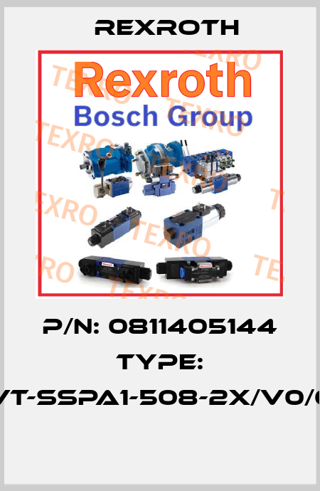 P/N: 0811405144 Type: VT-SSPA1-508-2X/V0/0  Rexroth