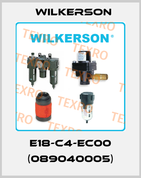 E18-C4-EC00 (089040005) Wilkerson