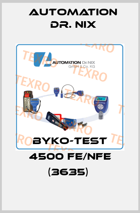 byko-test 4500 Fe/NFe (3635)  Automation Dr. NIX