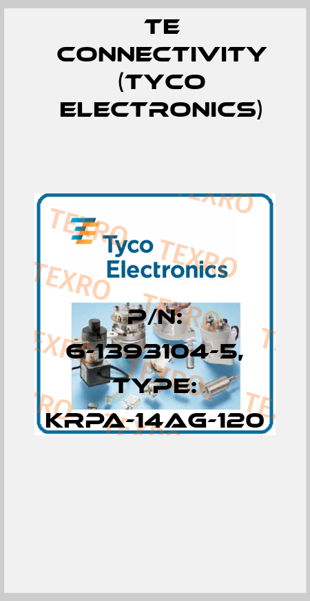 P/N: 6-1393104-5, Type: KRPA-14AG-120 TE Connectivity (Tyco Electronics)