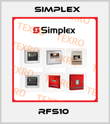 RFS10  Simplex