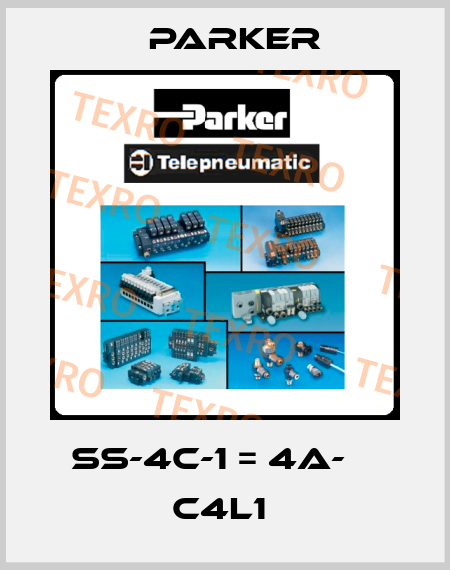 SS-4C-1 = 4A-    C4L1  Parker