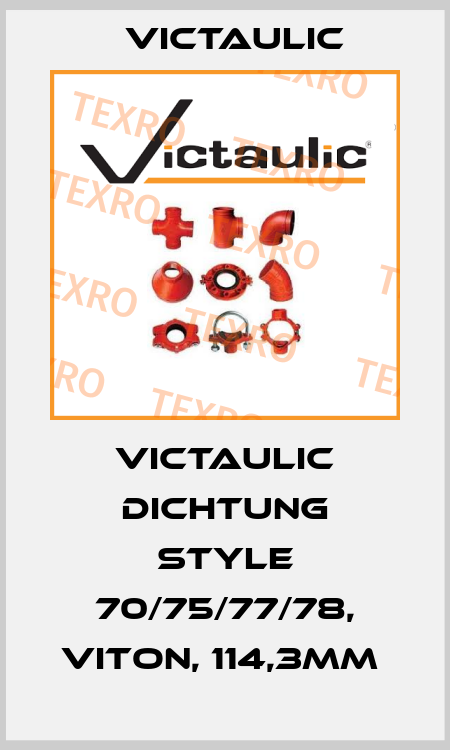 Victaulic Dichtung Style 70/75/77/78, Viton, 114,3mm  Victaulic