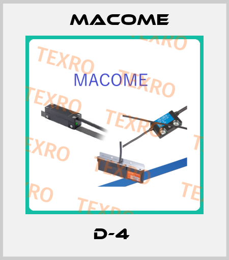 D-4  Macome