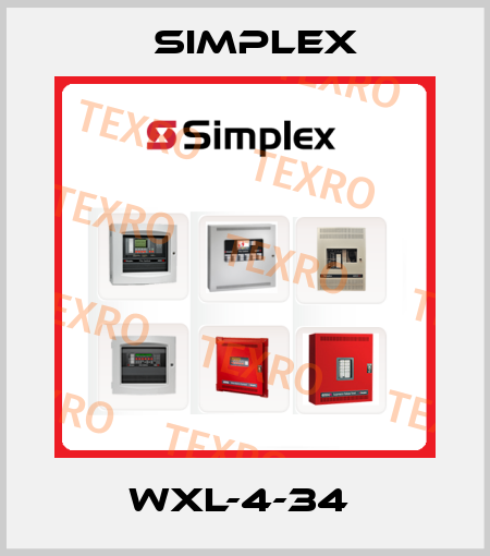 WXL-4-34  Simplex