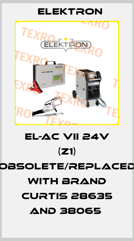 EL-AC VII 24V (Z1) obsolete/replaced with Brand Curtis 28635 and 38065  Elektron