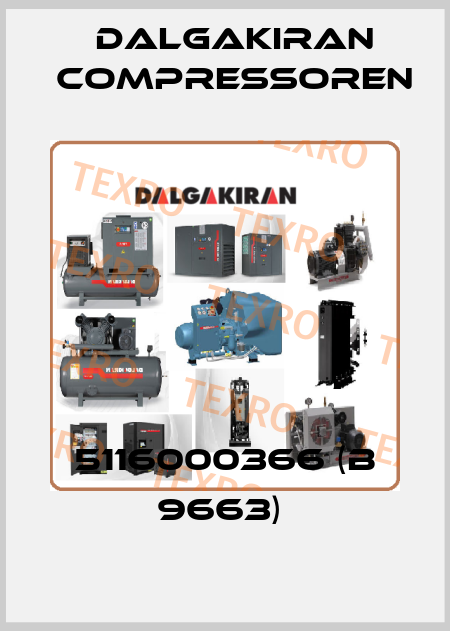 5116000366 (B 9663)  DALGAKIRAN Compressoren
