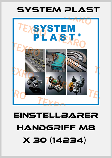 Einstellbarer Handgriff M8 x 30 (14234)  System Plast
