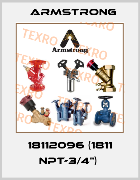18112096 (1811 NPT-3/4")  Armstrong