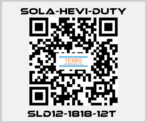 SLD12-1818-12T  Sola-Hevi-Duty