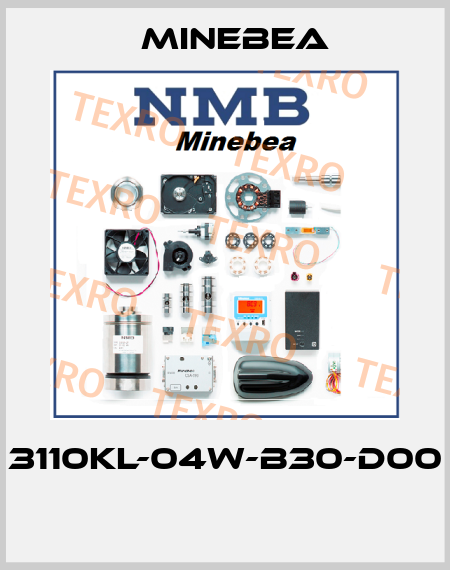 3110KL-04W-B30-D00  Minebea