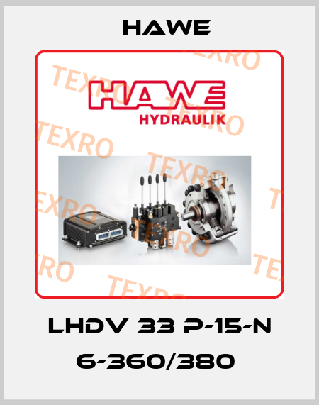 LHDV 33 P-15-N 6-360/380  Hawe