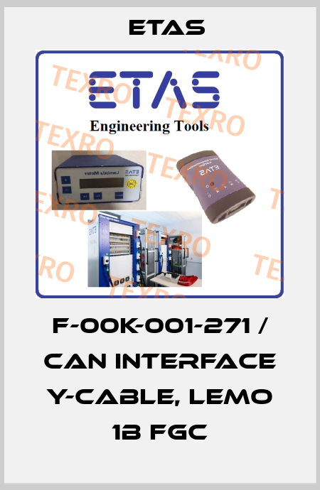 F-00K-001-271 / CAN Interface Y-Cable, Lemo 1B FGC Etas