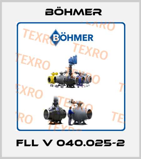FLL V 040.025-2 Böhmer