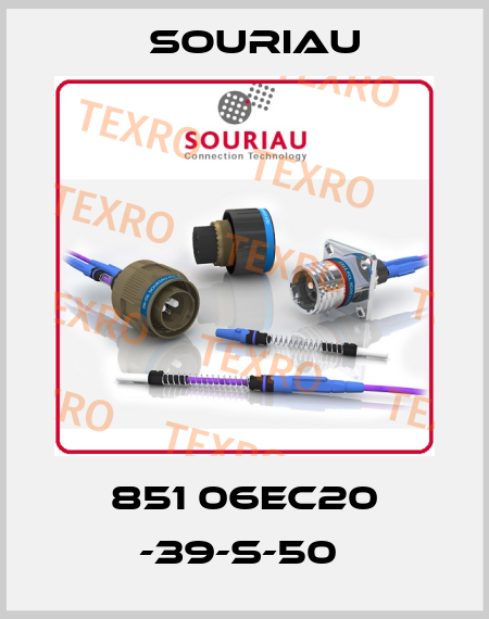 851 06EC20 -39-S-50  Souriau