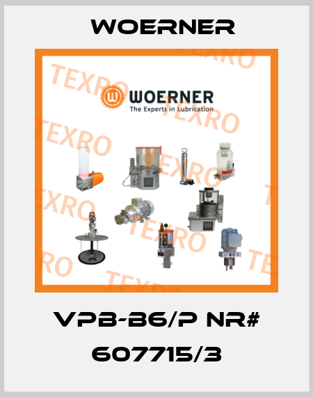 VPB-B6/P NR# 607715/3 Woerner
