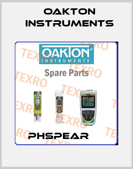 PHSPEAR      Oakton Instruments
