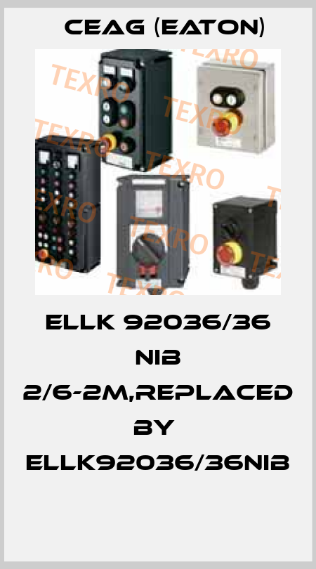 ELLK 92036/36 NIB 2/6-2M,replaced by  ELLK92036/36NIB   Ceag (Eaton)