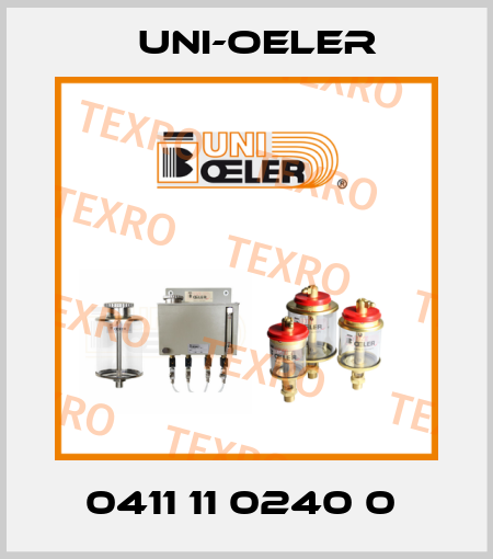 0411 11 0240 0  Uni-Oeler