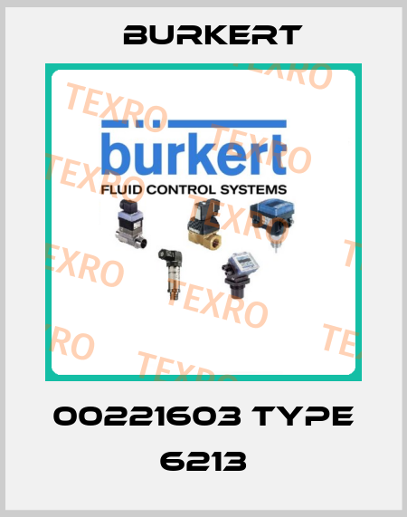 00221603 Type 6213 Burkert