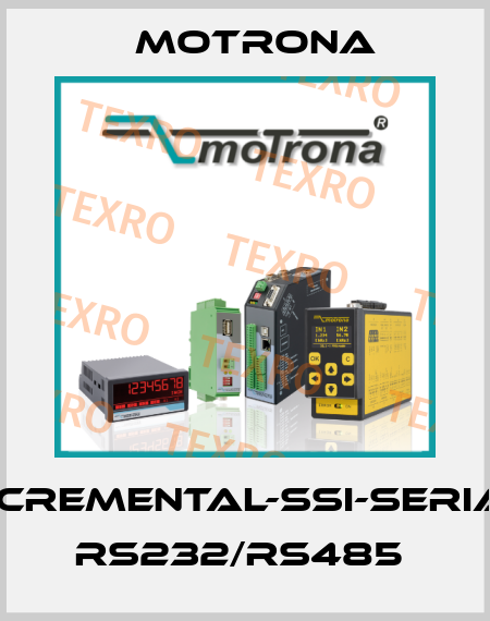 Incremental-SSI-Serial RS232/RS485  Motrona