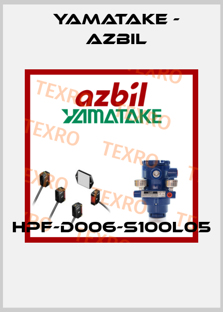 HPF-D006-S100L05  Yamatake - Azbil