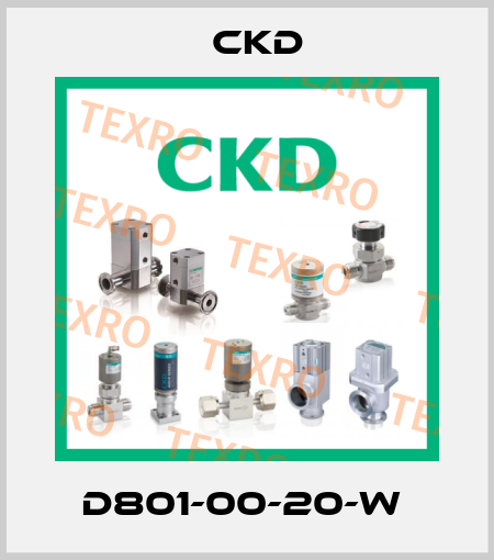 D801-00-20-W  Ckd