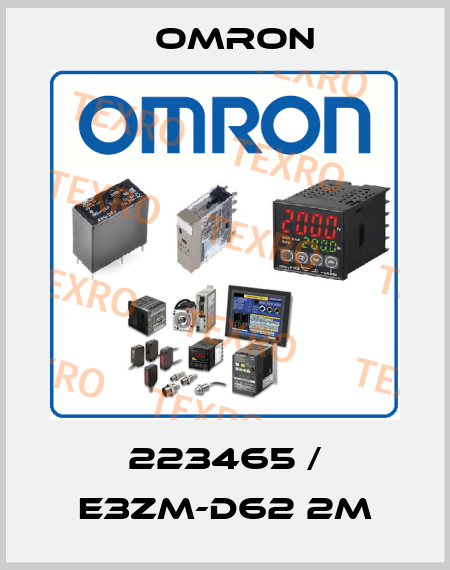 223465 / E3ZM-D62 2M Omron