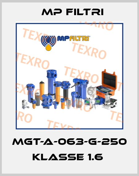 MGT-A-063-G-250  Klasse 1.6  MP Filtri