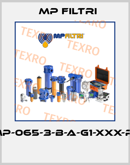 FMP-065-3-B-A-G1-XXX-P01  MP Filtri