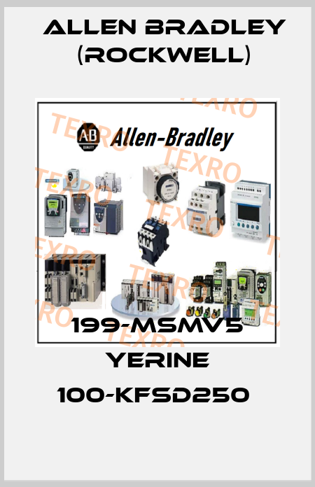 199-MSMV5 YERINE 100-KFSD250  Allen Bradley (Rockwell)