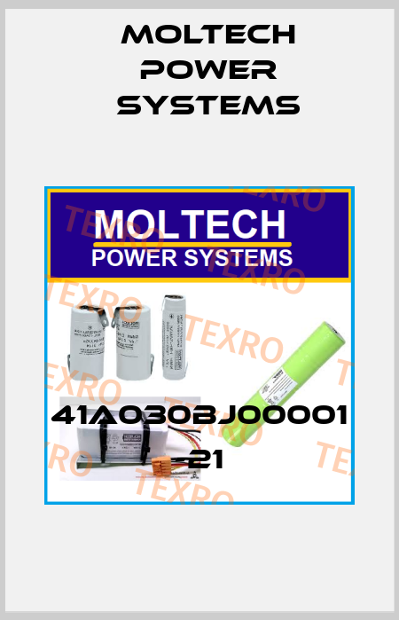 41A030BJ00001 -21 Moltech Power Systems