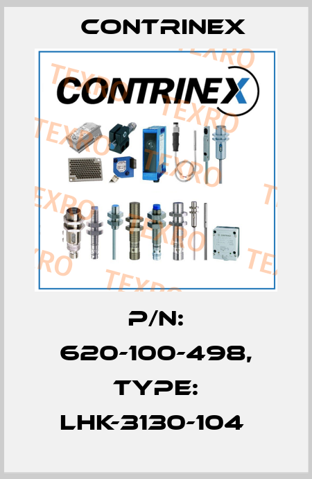 P/N: 620-100-498, Type: LHK-3130-104  Contrinex