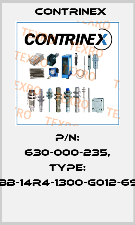 P/N: 630-000-235, Type: YBB-14R4-1300-G012-69K  Contrinex