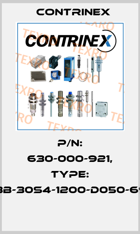 P/N: 630-000-921, Type: YBB-30S4-1200-D050-69K  Contrinex